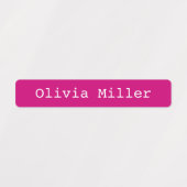 Kleurrijke waterdichte keurmerken voor schooldag labels (Design 1)