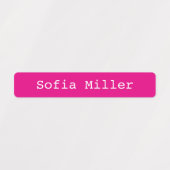 Kleurrijke waterdichte keurmerken voor schooldag labels (Design 2)