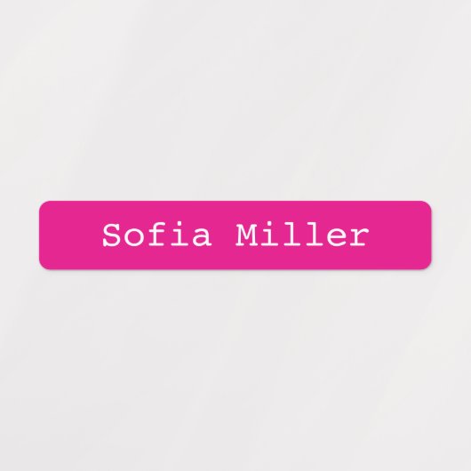 Kleurrijke waterdichte keurmerken voor schooldag labels (Design 2)