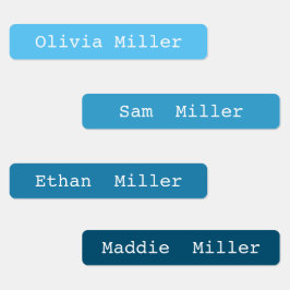 Kleurrijke waterdichte keurmerken voor schooldag labels