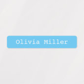 Kleurrijke waterdichte keurmerken voor schooldag labels (Design 1)