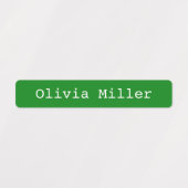 Kleurrijke waterdichte keurmerken voor schooldag labels (Design 1)