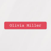 Kleurrijke waterdichte keurmerken voor schooldag labels (Design 1)