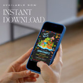 Kleurrijke Waterslide Verjaardag | splash-partij Kaart