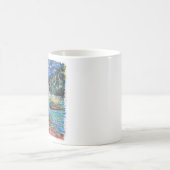 kleurrijke waterval koffiemok (Center)