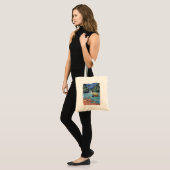 kleurrijke waterval tote bag (Voorkant (model))
