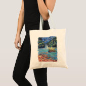 kleurrijke waterval tote bag (Voorkant (product))
