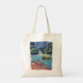 kleurrijke waterval tote bag (Achterkant)