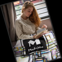 Kleurrijke Waterverf Abstracte geometrische monogr