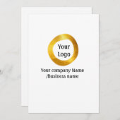 Kleurrijke waterverf abstracte voeg naam tekst toe kaart (Voorkant / Achterkant)