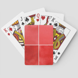 kleurrijke waterverf achtergrond voor uw 7 pokerkaarten
