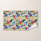 Kleurrijke Waterverf Bad Handdoek (Handdoek)