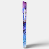 Kleurrijke Waterverf bloemen Abstracte handtekenin Case-Mate iPhone Case (Achterkant / Links)