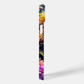 Kleurrijke Waterverf Bloemen  Case-Mate iPhone Case (Achterkant / Rechts)