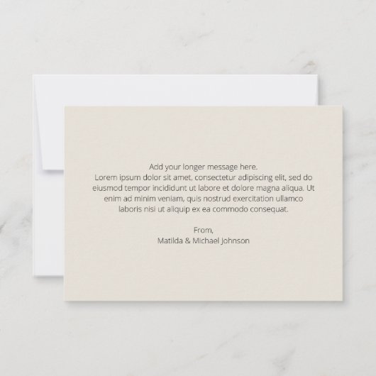 Kleurrijke Waterverf Bloemen Dank u kaart (Achterkant)