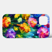 Kleurrijke Waterverf Bloemen Kunst Case-Mate iPhone Case (Achterkant (horizontaal))
