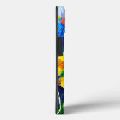 Kleurrijke Waterverf Bloemen Kunst Case-Mate iPhone Case (Achterkant / Rechts)