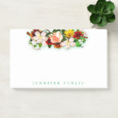 Kleurrijke Waterverf Bloemen Mooie Bloemen Rozen Post-it® Notes (Kantoor)