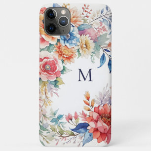 Kleurrijke Waterverf Bloemen Natuur Liefhebbers Mo Case-Mate iPhone Case