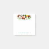 Kleurrijke Waterverf Bloemen  Rozen Post-it® Notes (Voorkant)