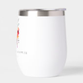 Kleurrijke Waterverf Bloemen Vrijgezellenfeest Cus (Links)