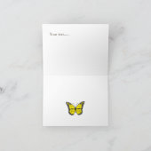 Kleurrijke waterverf bloemige gelukkige verjaardag kaart (Binnen)