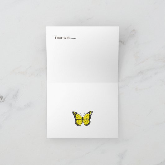 Kleurrijke waterverf bloemige gelukkige verjaardag kaart (Binnen)