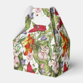 Kleurrijke  Waterverf bloemmotief Bedankdoosjes (Achterkant)