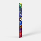 Kleurrijke Waterverf Bloom Design Floral Samsung Galaxy Hoesje (Rechterkant)