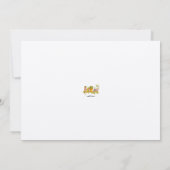 Kleurrijke Waterverf boekenplank Kaart (Achterkant)