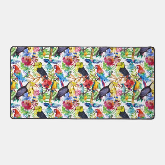 Kleurrijke Waterverf Bureaumat (Voorkant)