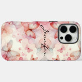 Kleurrijke Waterverf Butterfly iPhone Case-Mate iPhone Case (Achterkant (horizontaal))