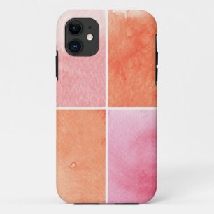 kleurrijke waterverf iPhone 11 hoesje