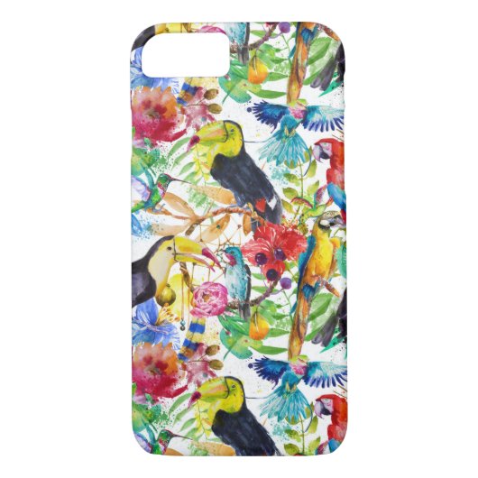 Kleurrijke Waterverf Case-Mate iPhone Case (Achterkant)