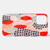 Kleurrijke waterverf Case-Mate iPhone case (Achterkant (horizontaal))