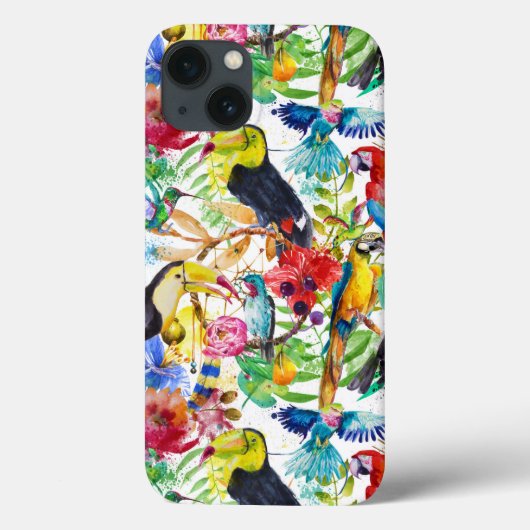 Kleurrijke Waterverf Case-Mate iPhone Case (Achterkant)