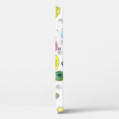 Kleurrijke Waterverf Cirkels Abstract Case-Mate iPhone Case (Achterkant / Links)