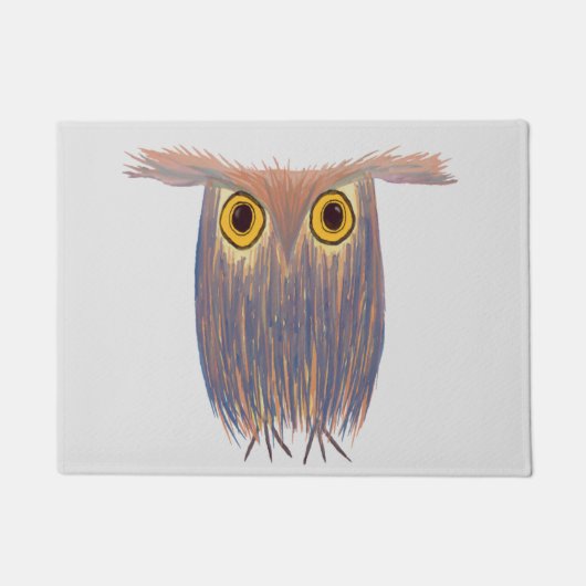 Kleurrijke Waterverf Deurmat (Voorkant)