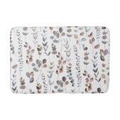 Kleurrijke Waterverf Eucalyptus Leaves Badmat (Voorkant)