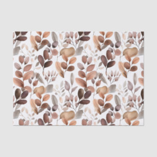 Kleurrijke Waterverf Eucalyptus Leaves Rustic Boho Tissuepapier