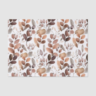 Kleurrijke Waterverf Eucalyptus Leaves Rustic Boho Tissuepapier