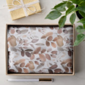 Kleurrijke Waterverf Eucalyptus Leaves Rustic Boho Tissuepapier (Geschenk)