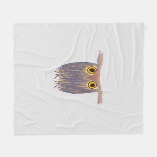 Kleurrijke Waterverf Fleece Deken (Voorkant (Horizontaal))