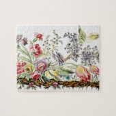 Kleurrijke Waterverf Floral Legpuzzel (Horizontaal)