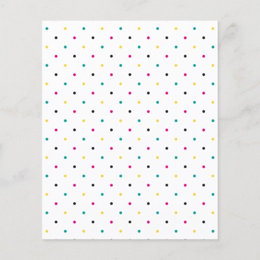 Kleurrijke Waterverf Floral Mexican Fiesta Wedding Flyer (Achterkant)