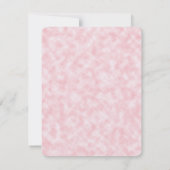 Kleurrijke Waterverf Floral Square Wedding Invite Kaart (Achterkant)