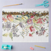 Kleurrijke  Waterverf Floral Tissuepapier (Craft)