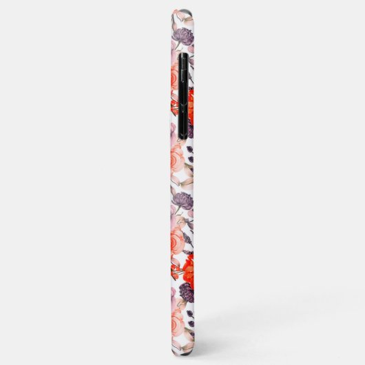 Kleurrijke Waterverf Flowers  Case-Mate iPhone Case (Achterkant/links)