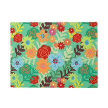 Kleurrijke Waterverf Flowers Fine Floral