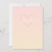 Kleurrijke Waterverf Flowers Weddenschap Save the  Save The Date (Achterkant)